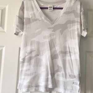 Victoria’s Secret PINK camp leggings tee XS